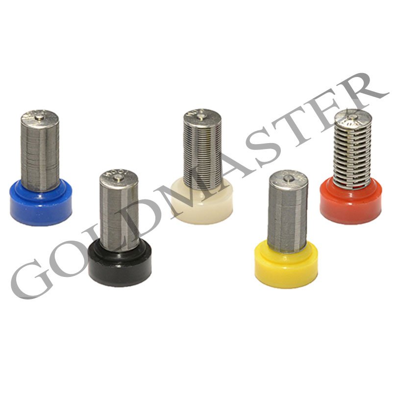 filtro pistola azul laminas acero inoxidable 300 mallas/mesh filter lamellar azul