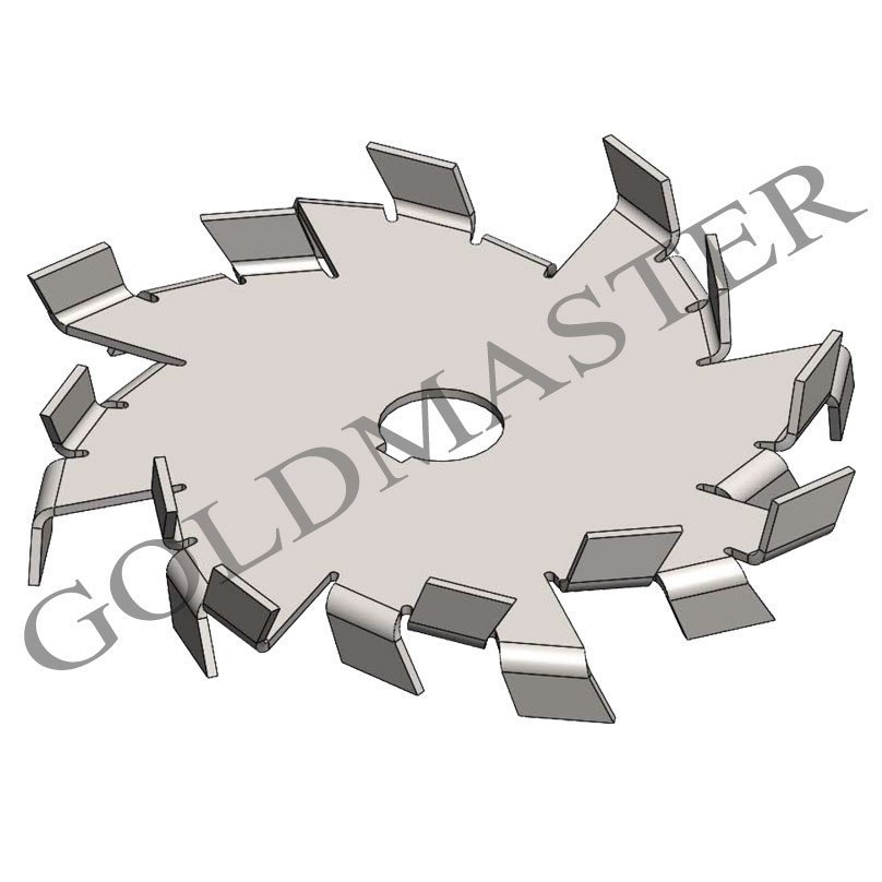 helice disco cowles DCVP en acero inoxidable diametro 200mm