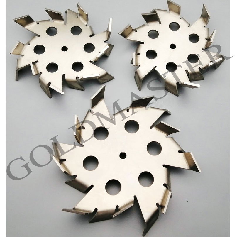 helice disco cowles DCVP en acero inoxidable diametro 200mm - Imagen 2