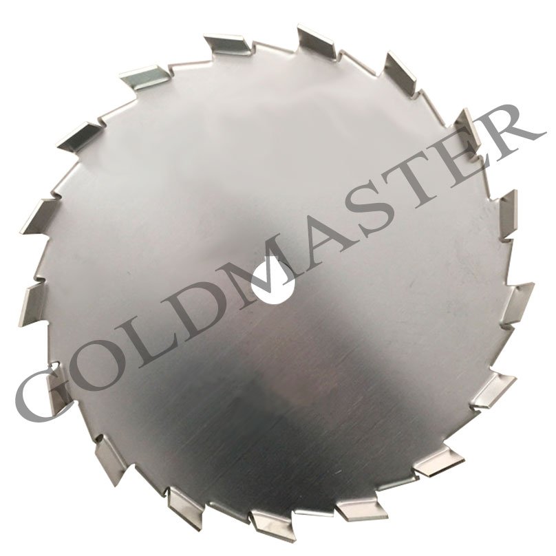 helice disco cowles DC acero inoxidable diametro 400mm agujero de 35mm