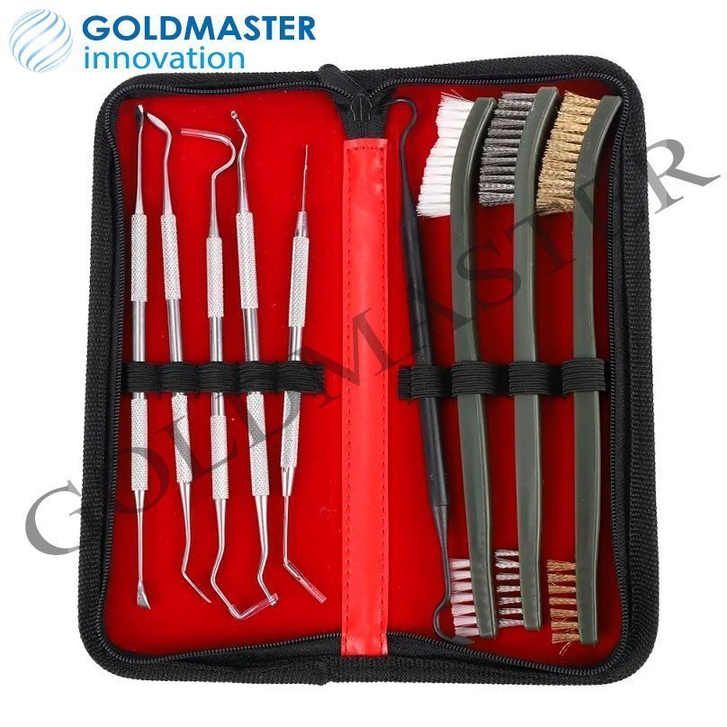 kit utillaje herramienta desmontaje de juntas y limpieza 9 pc