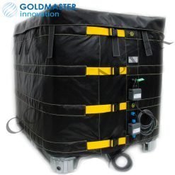 manta calefactora ATEX envase ibc/grg 1000 litros 230v 2400w -40 a +200ºc + tapa
