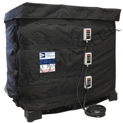 manta calefactora envase ibc/grg 1000 litros 230v 3000w 0 a 90ºc 3 controladores digitales