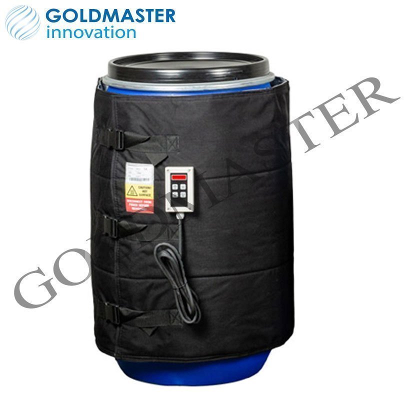 camisa calefactora envase plastico 105/120 litros 230v 640w 0 a 90ºc controlador digital