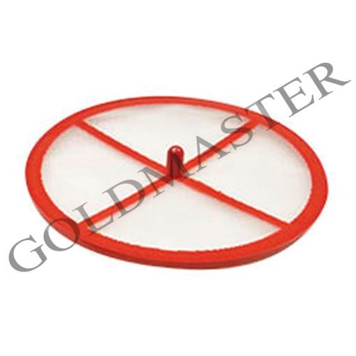 filtro disco nailon diametro 87 - 50 malla rojo / disc filter nylon red 87/50 mesh
