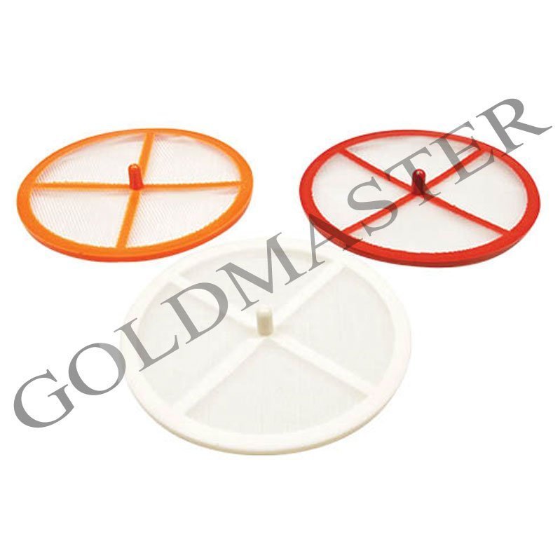 filtro disco nailon diametro 83 - 100 malla blanco / disc filter nylon whiter 83/100 mesh - Imagen 2