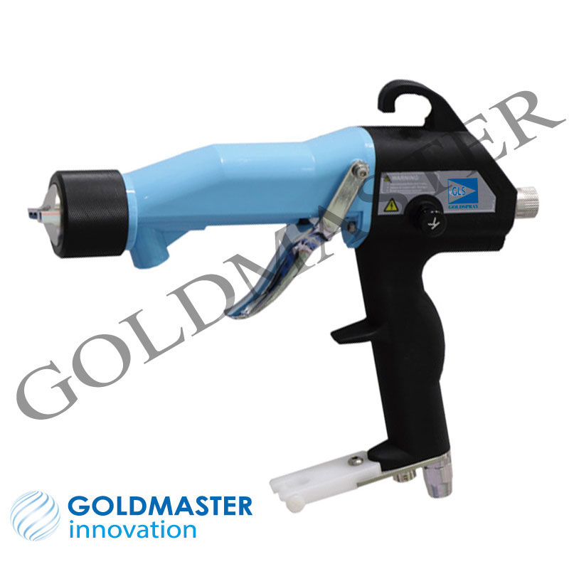 pistola electrostatica aerografica baja presion GLS-309 liquido - Imagen 4