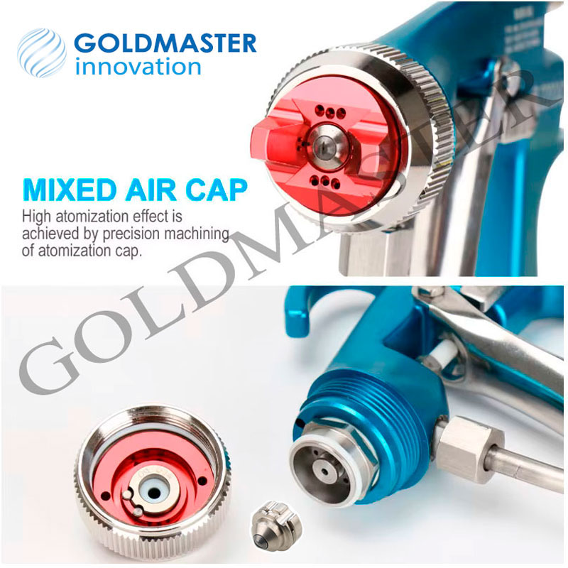 pistola mixta r2200ac aire asistido GLS - Imagen 2